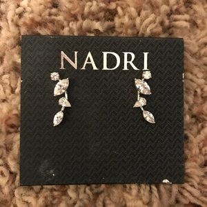 Nadri Rhinestone Ear Climbers